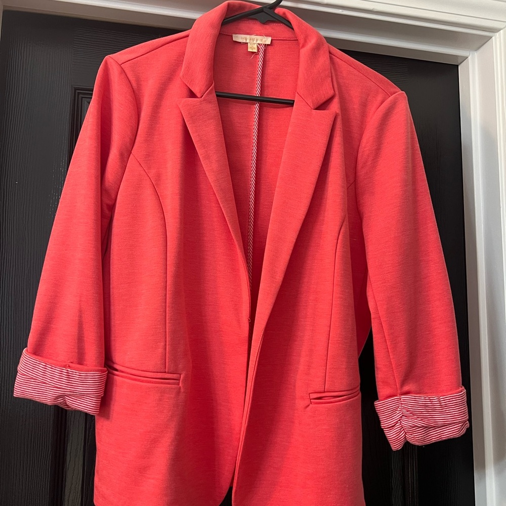 Size Large Coral Blazer from Stitch Fix
